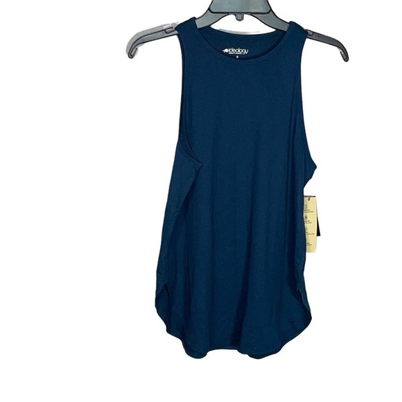 ID Ideology Women's Essentials Sweat Set Tank Top Blue, XS - Picture 2 of 7